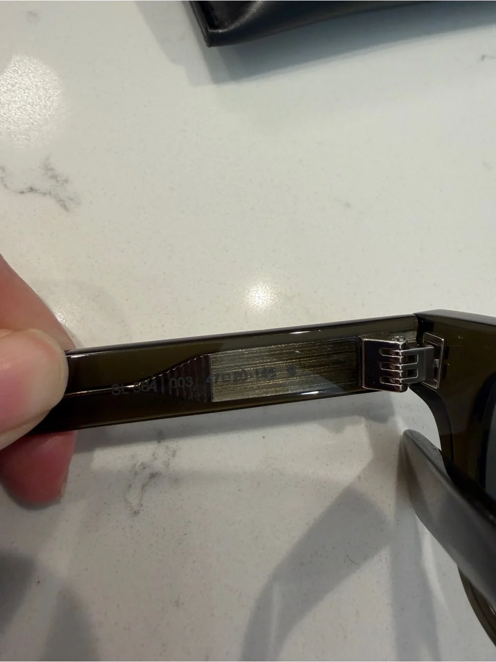 Saint Laurent Green SL 564 Sunglasses with Case